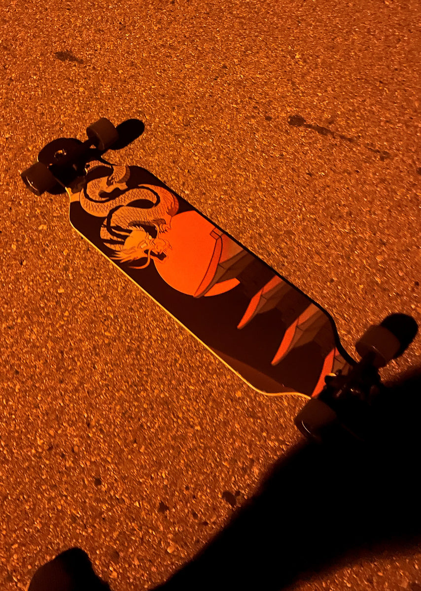 Japan Longboard Vinyl Wrap Free Shipping NeoVinyl